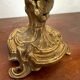 Paire de chandeliers en bronze