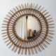 Mirror rattan sun 59cm