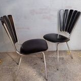 Paire de chaises Marguerite, ep 1950/60