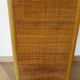 Vintage Library - 2 drawers - Woven rattan cupboard - 1980s - natural