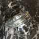 Carafe verre doré 60’S