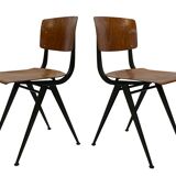 Vintage Eromes Marko Holland chairs set of four  60's Design