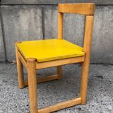 Chaise enfant design scandinave vintage