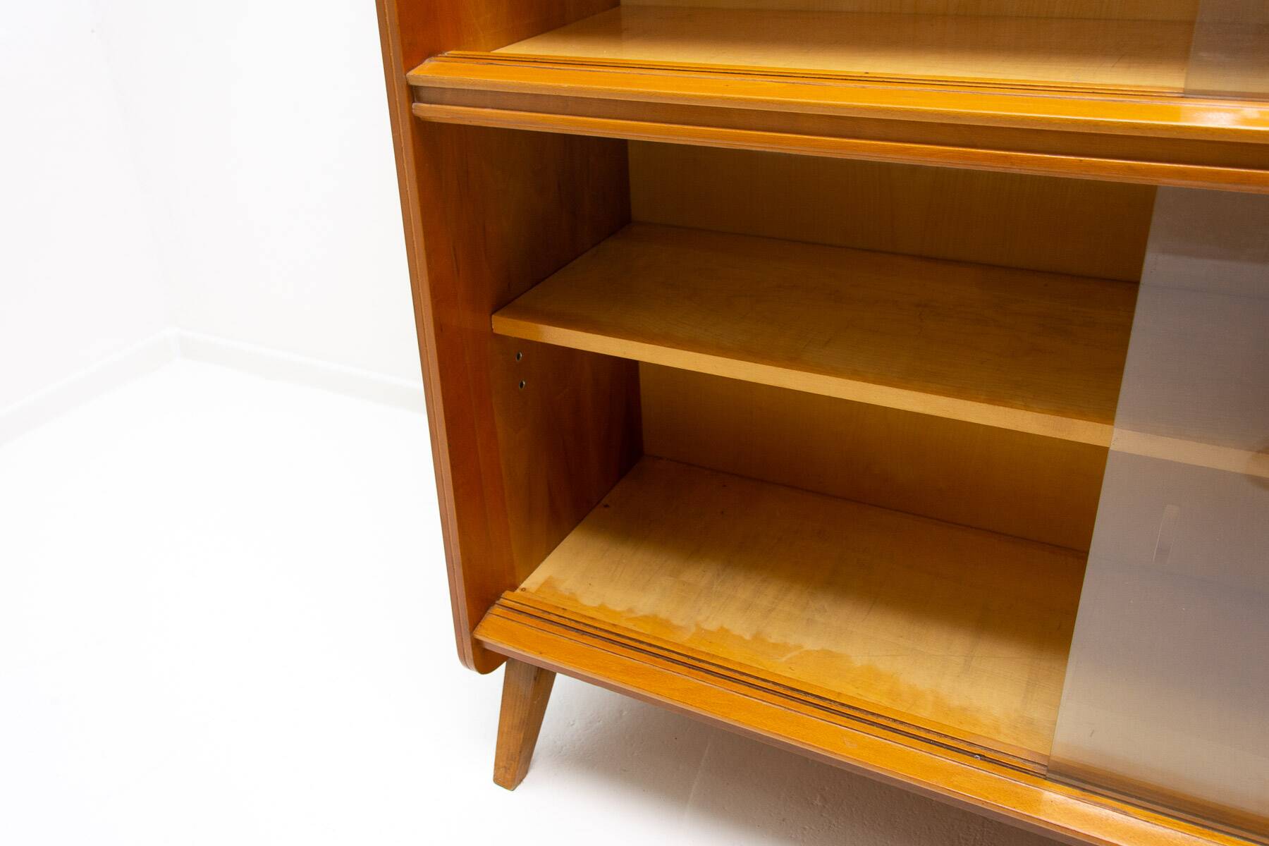 Mid century walnut bookcase by František Jirák, 1960´s, Czechoslovakia