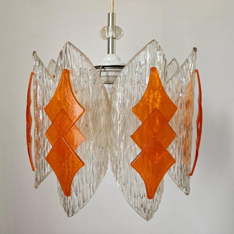 Rare Midcentury Pendant, Germany, 1970s