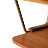 Table de chevet en teck de fabrication scandinave