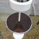 Cendrier swing star vintage années 70 pied tulipe