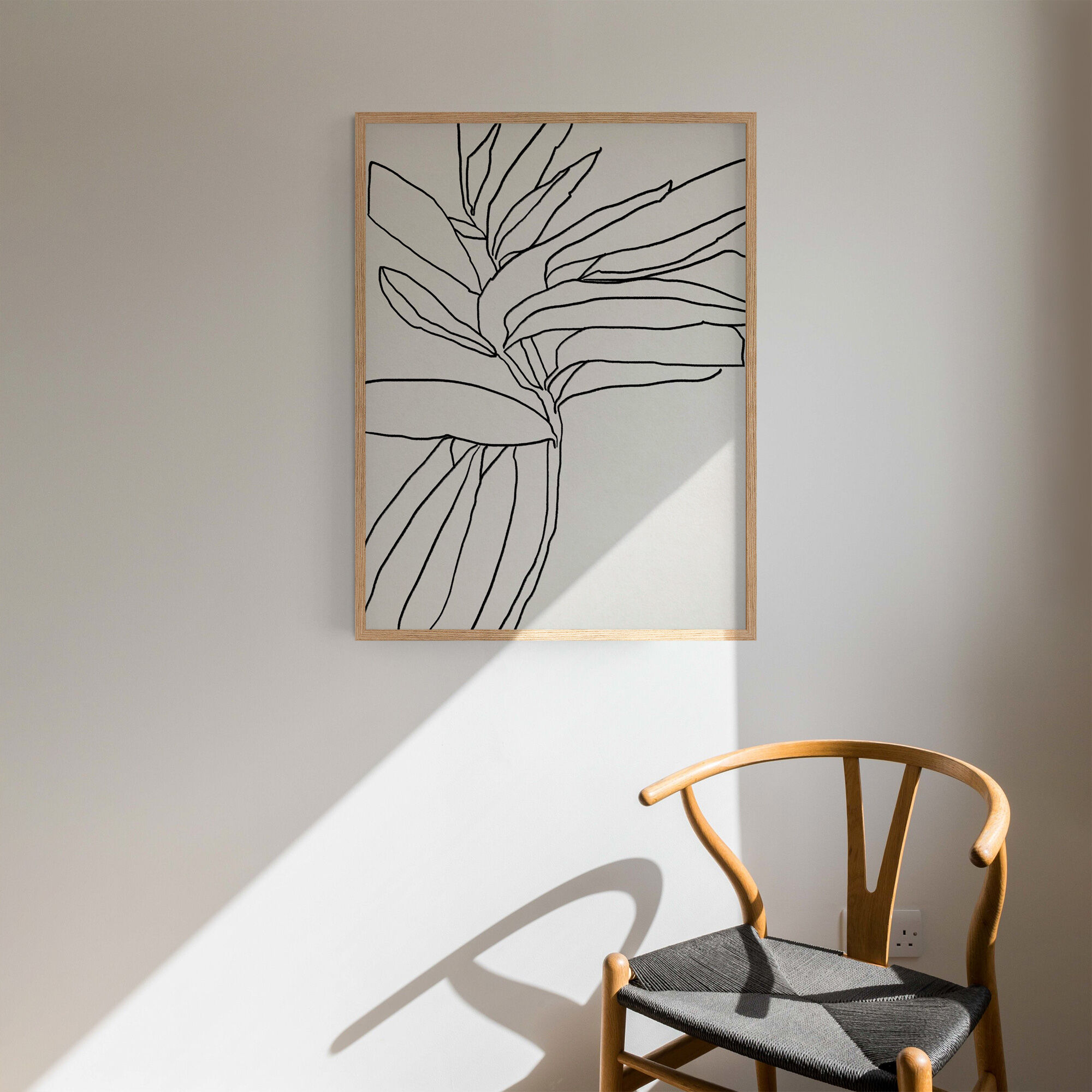 Illustration abstraite, 50x70cm