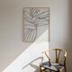 Illustration abstraite, 50x70cm