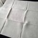 6 old damask linen napkins NG 67 x 76 cm