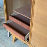 Vintage oak and canning wardrobe