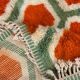 Vintage Moroccan Berber rug Beni M'rirt retro decoration