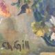 Tableau bouquet champêtre