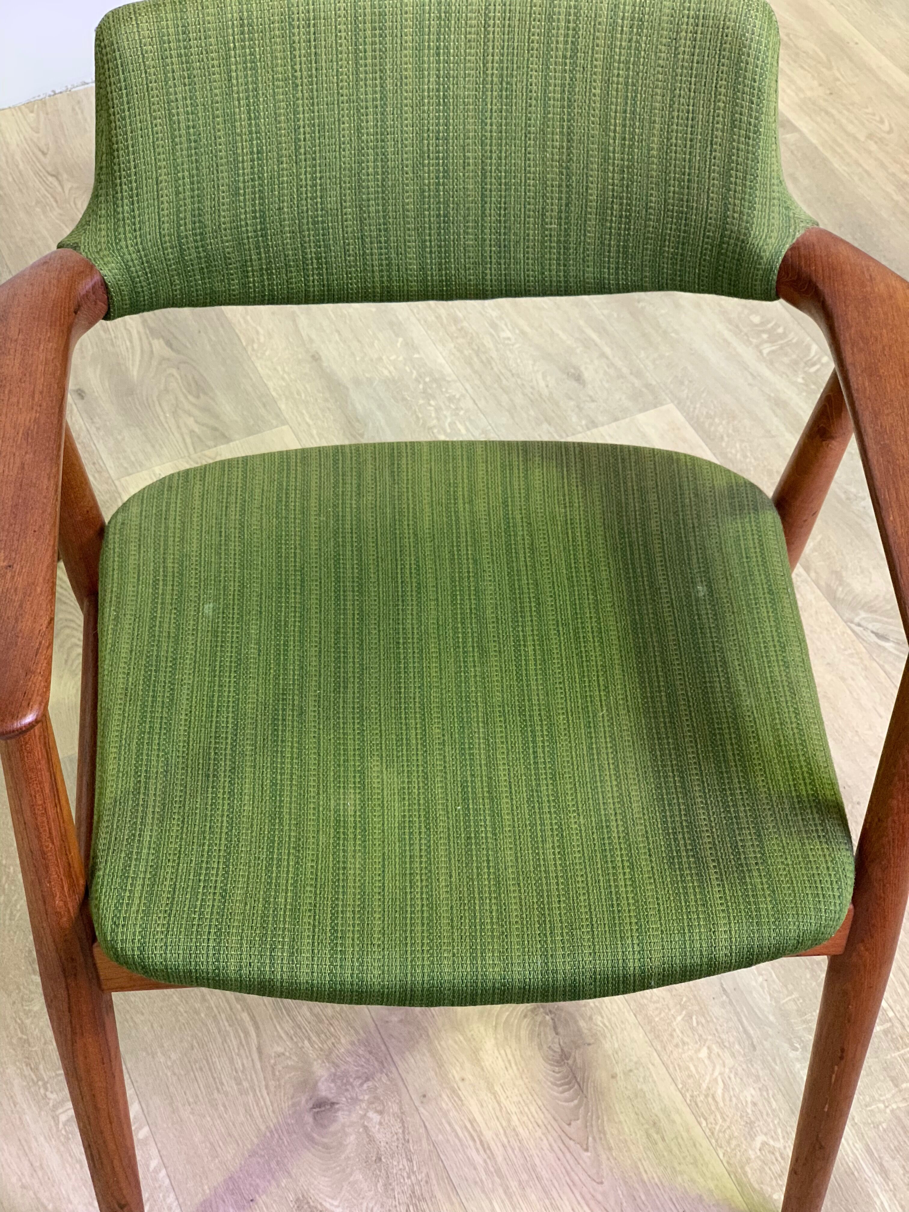 Pair of GM11 Sven Aage Eriksen 60s Danish armchairs