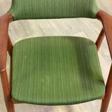 Pair of GM11 Sven Aage Eriksen 60s Danish armchairs