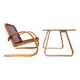 Fauteuil et table de Miroslav Navrátil pour Zdeněk Plesník - 1940