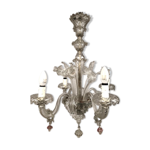 Lustre en verre de Murano - bras