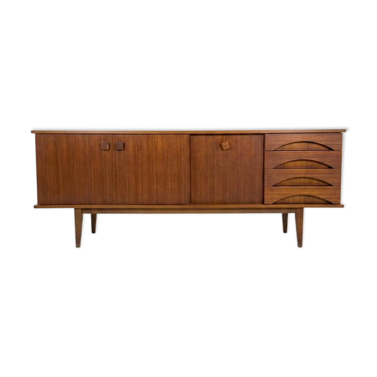 Scandinavian teak sideboard from the 1960s.