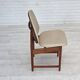 1960s, Danish design by Arne Vodder, set of 3 chairs, teak wood, furniture