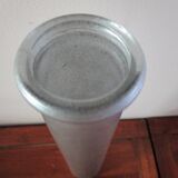 High flared vase gray