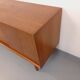 Vintage Scandinavian teak sideboard from the 60s by designer Edvard Valentinsen for Samcom