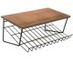 Étagère murale scandinave en teck, Suède 1960