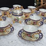 Service a café porcelaine vintage