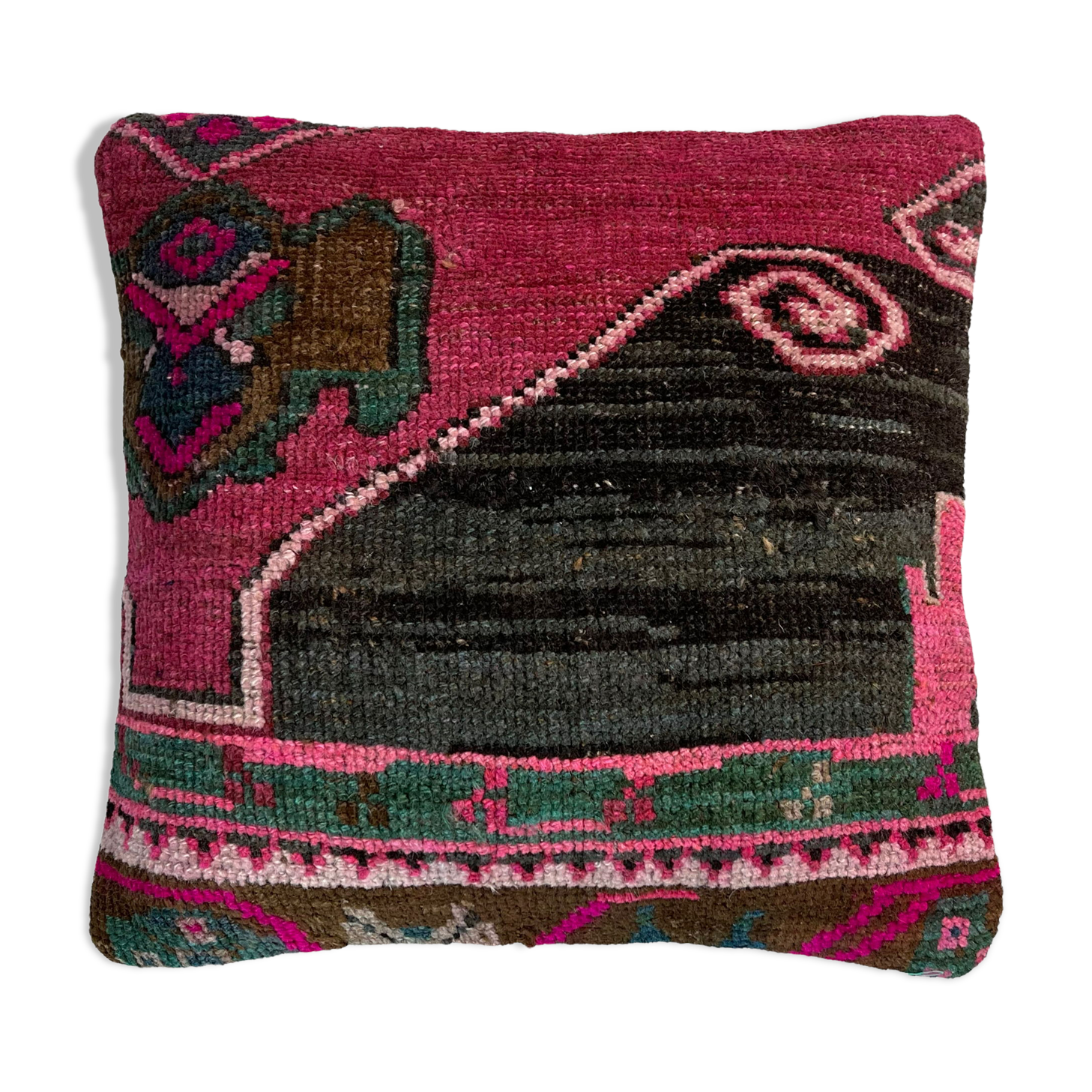 Vintage turkish cushion cover , 45 x 45 cm