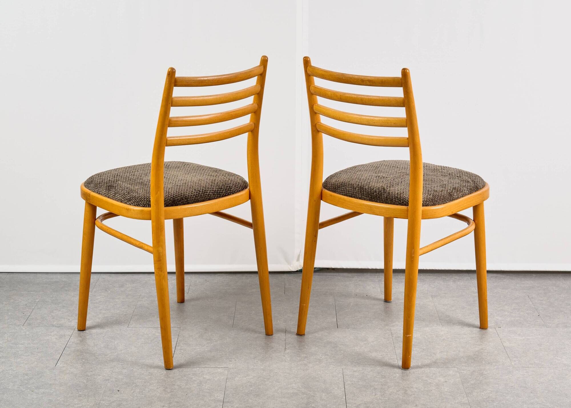 Set of 4 Dining Chairs, by TON, 1960s, Czechoslovakia