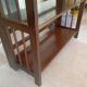 Foldable wooden shelf
