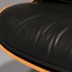 Ensemble de fauteuil et repose-pieds par Charles Eames, années 1960.