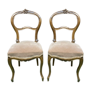 Paire de chaises début