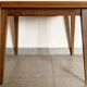 Table portefeuille vintage des années 60 en bois