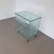 Onda Series Glass Media Cabinet by Ron Arad for Fiam, Italy, 1980