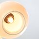 Mid-Century Italian Opaline Glass & Brass Pendant Lamp, set of 3