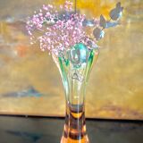Jozef Hospodka crystal vase 1960