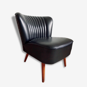 Fauteuil Cocktail Noir clouté