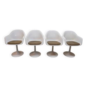 Ensemble de 4 chaises - pivotantes