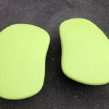 2 Tacchini Green Polar Beanbags