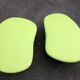 2 poufs Polar verts de Tacchini