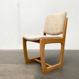 Set of German sled chairs from the mid-century, 1960s.