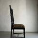 Oak bobbin chair | France | 1850s