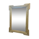Miroir ancien cadre en bois doré 48x37cm