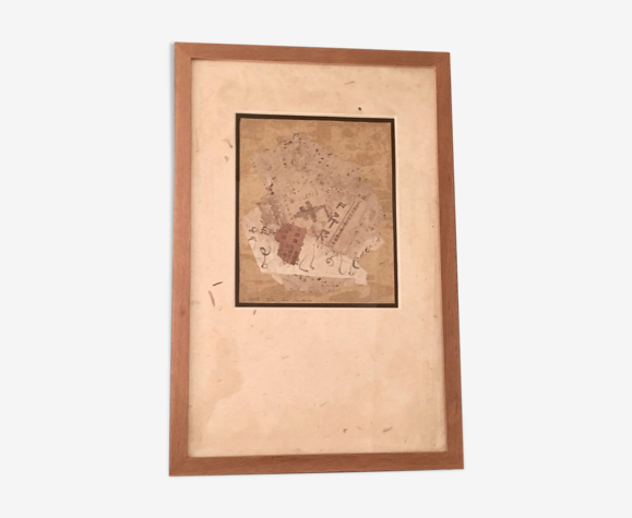 Tableau en papiers japonais