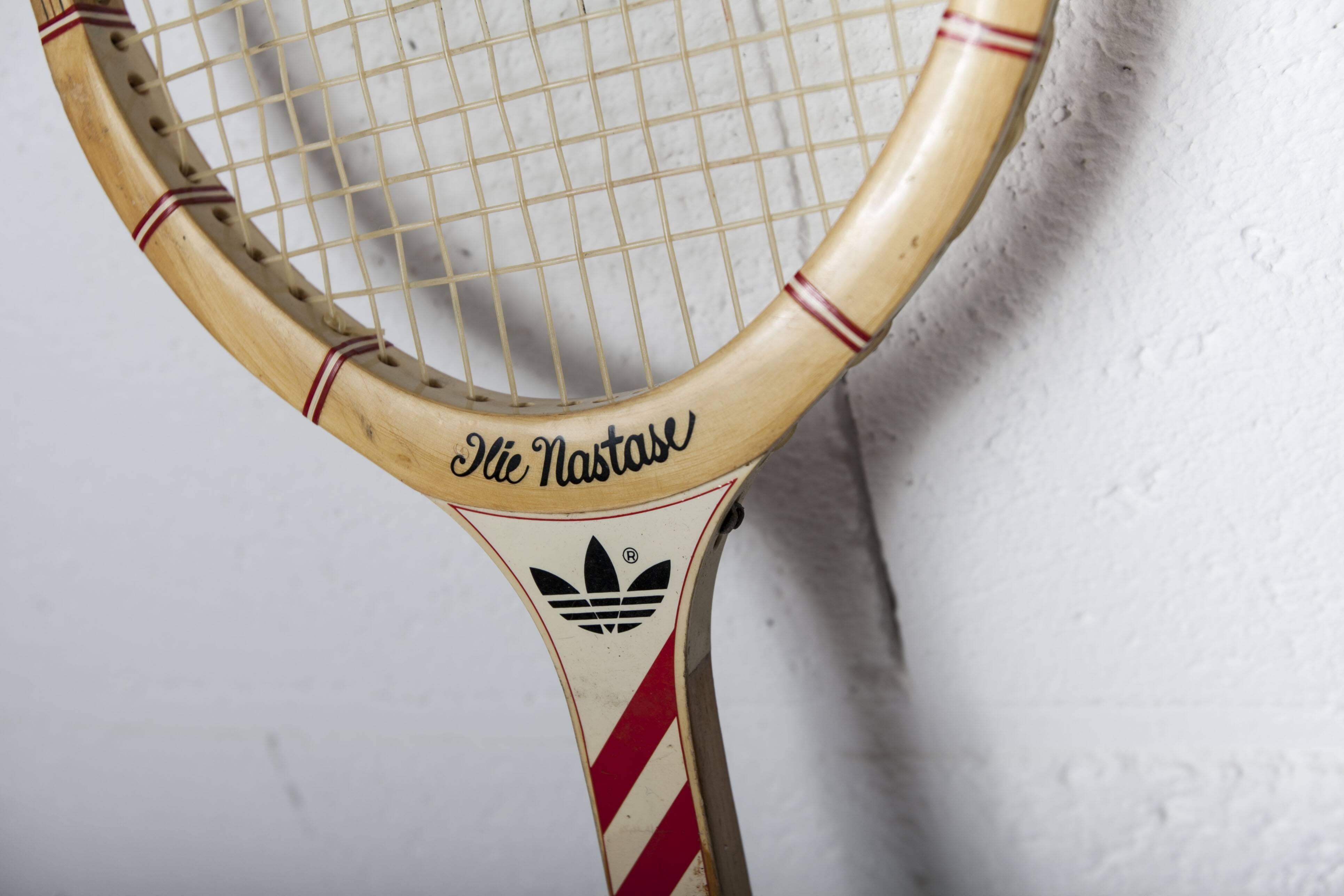 Adidas Ilie Nastase 70's tennis racket