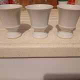 3 Brulots Porcelain Cups 19th