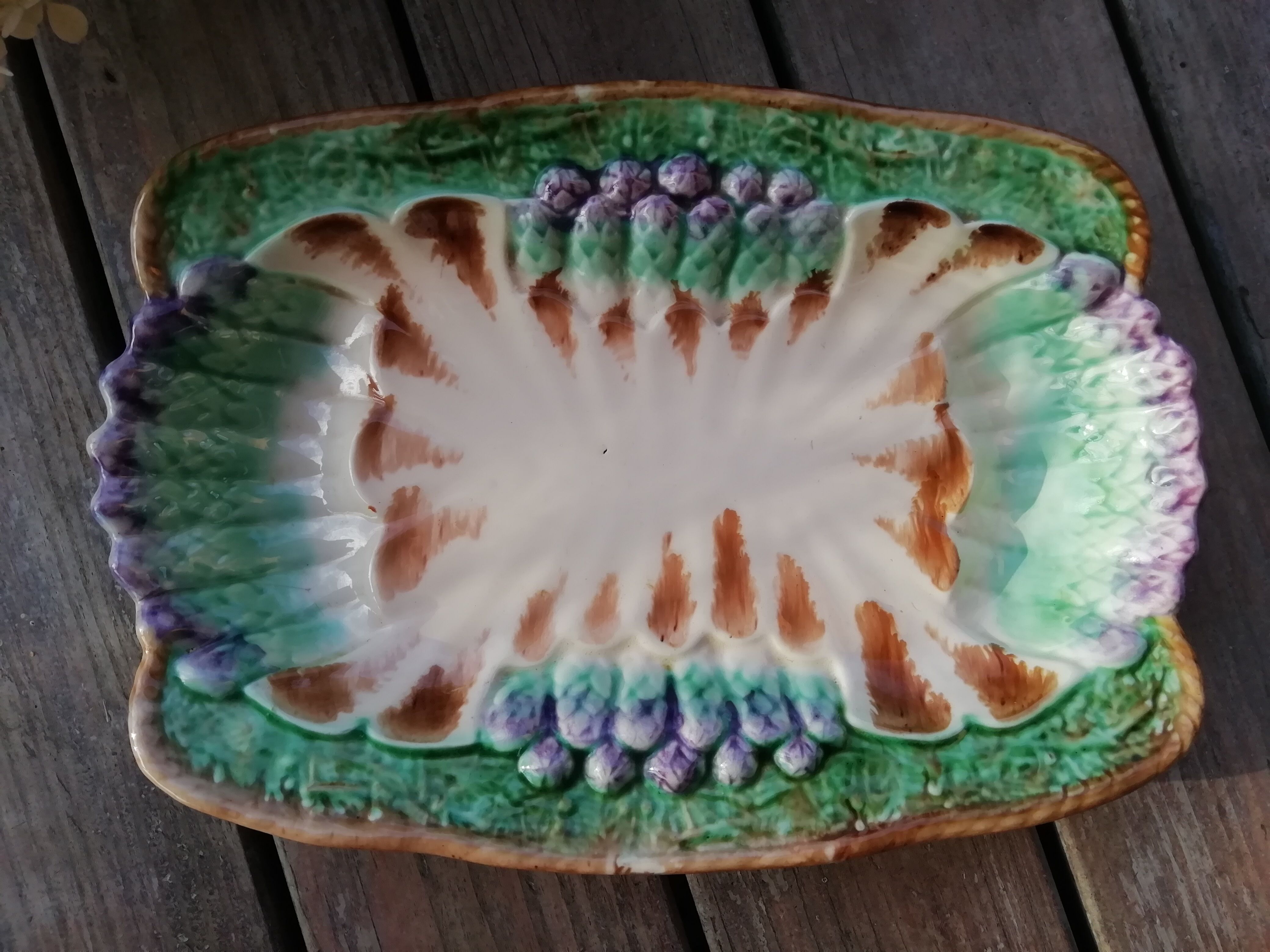 Slurry asparagus dish