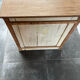 Old small workshop counter for haberdashery in oak.