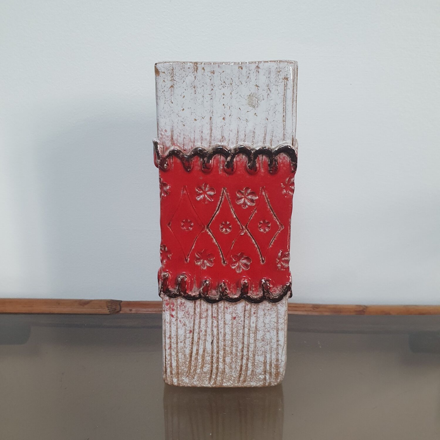 Ceramic vase made in Italy