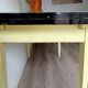 Yellow formica table